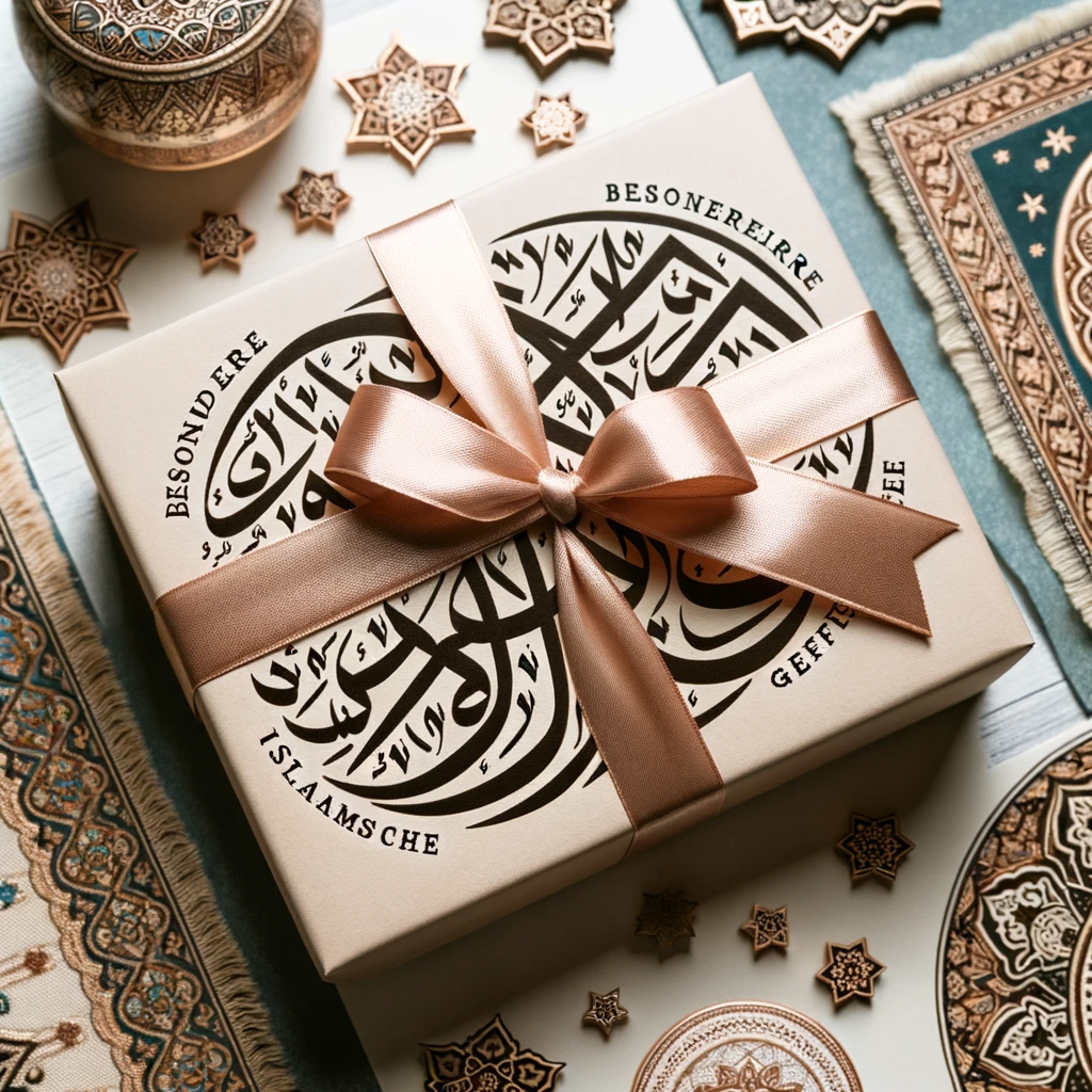 https://islamischegeschenke.de/wp-content/uploads/2023/10/DALL%C2%B7E-2023-10-05-18.56.33-Photo-of-a-beautifully-wrapped-gift-with-Arabic-calligraphy-surrounded-by-Islamic-motifs-and-patterns.-Text-overlay-reads_-Besondere-Islamische-Gesc.png